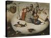 Le concert dans l'oeuf (Satire de l'alchimie symbolis?par l'oeuf philosophique)-Jérôme Bosch-Stretched Canvas