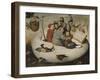 Le concert dans l'oeuf (Satire de l'alchimie symbolis?par l'oeuf philosophique)-Jérôme Bosch-Framed Giclee Print