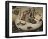 Le concert dans l'oeuf (Satire de l'alchimie symbolis?par l'oeuf philosophique)-Jérôme Bosch-Framed Giclee Print