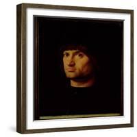 Le Condottiere, 1475-Antonello da Messina-Framed Giclee Print