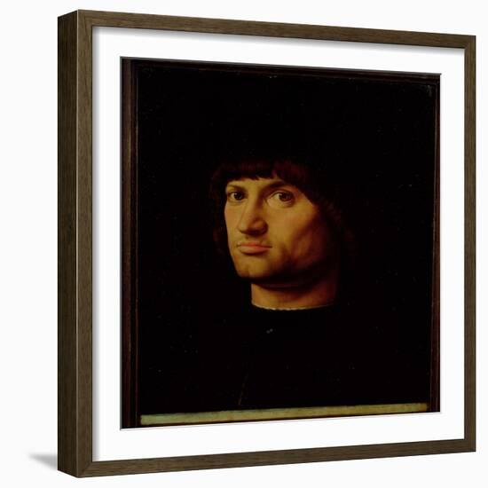 Le Condottiere, 1475-Antonello da Messina-Framed Giclee Print