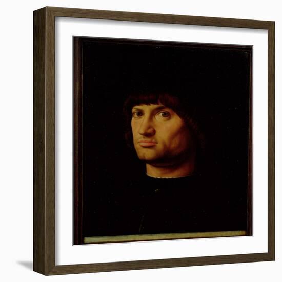 Le Condottiere, 1475-Antonello da Messina-Framed Giclee Print