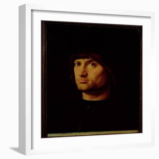 Le Condottiere, 1475-Antonello da Messina-Framed Giclee Print