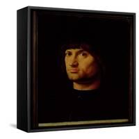 Le Condottiere, 1475-Antonello da Messina-Framed Stretched Canvas