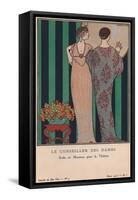 Le Conseiller Des Dames, March 1913 (Pochoir Print)-Georges Barbier-Framed Stretched Canvas