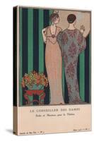 Le Conseiller Des Dames, March 1913 (Pochoir Print)-Georges Barbier-Stretched Canvas