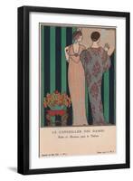 Le Conseiller Des Dames, March 1913 (Pochoir Print)-Georges Barbier-Framed Giclee Print