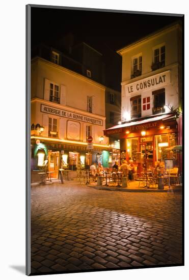 Le Consulat Restaurant, Montmartre, Paris, France-Russ Bishop-Mounted Photographic Print