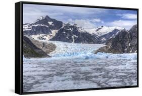 Le Conte Glacier, Alaska, Petersburg, USA-Stuart Westmorland-Framed Stretched Canvas