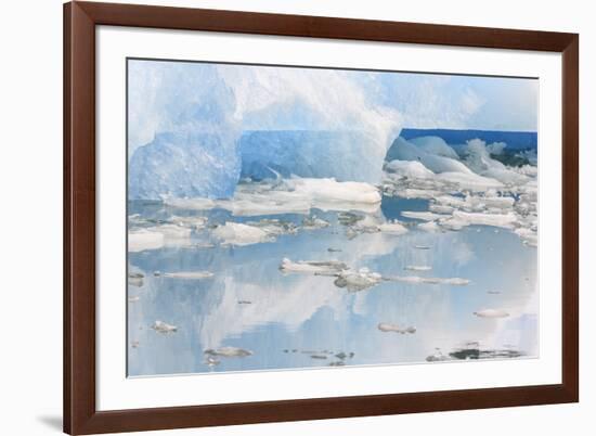 Le Conte Glacier, Alaska, Petersburg, USA-Stuart Westmorland-Framed Premium Photographic Print