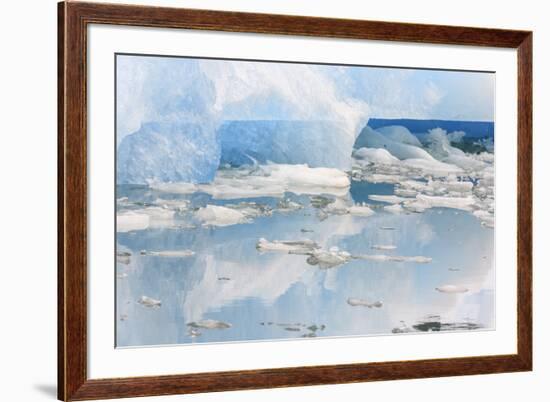 Le Conte Glacier, Alaska, Petersburg, USA-Stuart Westmorland-Framed Premium Photographic Print