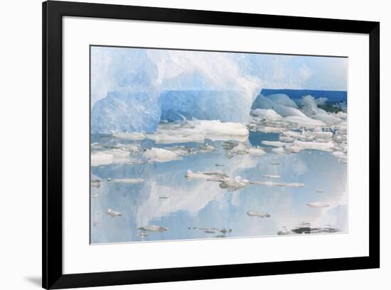 Le Conte Glacier, Alaska, Petersburg, USA-Stuart Westmorland-Framed Premium Photographic Print