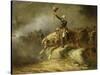 Le Conventionnel Merlin de Thionville à l'armée du Rhin-Nicolas Toussaint Charlet-Stretched Canvas
