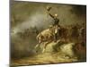 Le Conventionnel Merlin de Thionville à l'armée du Rhin-Nicolas Toussaint Charlet-Mounted Giclee Print