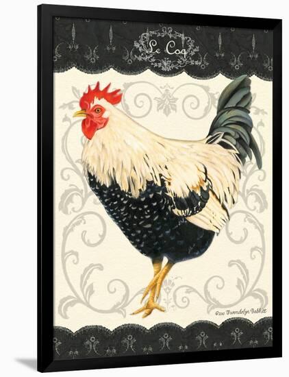 Le Coq II-Gwendolyn Babbitt-Framed Art Print