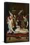 Le Corps Du Christ Oint Par Deux Anges - the Body of Christ Anointed by Two Angels - Allori, Alessa-Alessandro Allori-Framed Stretched Canvas