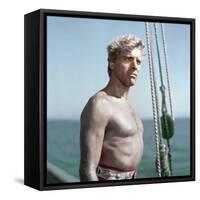 Le Corsaire Rouge The Crimson Pirate by Robert Siodmak with Burt Lancaster, 1952 (photo)-null-Framed Stretched Canvas