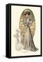 Le Costume Royal: Lady in Green-null-Framed Stretched Canvas