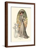 Le Costume Royal: Lady in Green-null-Framed Art Print