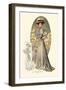 Le Costume Royal: Lady in Green-null-Framed Art Print