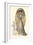 Le Costume Royal: Lady in Green-null-Framed Art Print