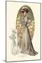 Le Costume Royal: Lady in Green-null-Mounted Art Print