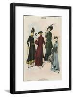 Le Costume Royal, Magazine Plate, USA, 1914-null-Framed Giclee Print