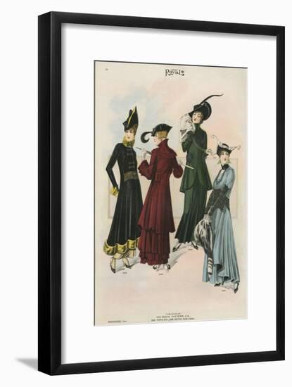 Le Costume Royal, Magazine Plate, USA, 1914-null-Framed Giclee Print