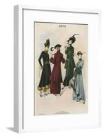 Le Costume Royal, Magazine Plate, USA, 1914-null-Framed Giclee Print