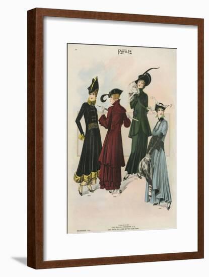 Le Costume Royal, Magazine Plate, USA, 1914-null-Framed Giclee Print
