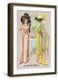 Le Costume Royals: A Splendid Pair-null-Framed Art Print