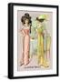 Le Costume Royals: A Splendid Pair-null-Framed Art Print