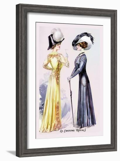 Le Costume Royals: Costumes of Robespierre Silk-null-Framed Art Print