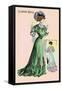 Le Costume Royals: Emerald Charm-null-Framed Stretched Canvas