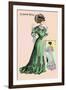 Le Costume Royals: Emerald Charm-null-Framed Art Print