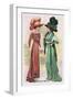 Le Costume Royals: Ladies in Ostrich Feathered Hats-null-Framed Art Print