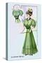 Le Costume Royals: Stylish Emerald-null-Stretched Canvas