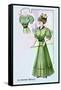 Le Costume Royals: Stylish Emerald-null-Framed Stretched Canvas