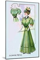 Le Costume Royals: Stylish Emerald-null-Mounted Art Print