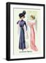 Le Costume Royals: Two Robespierre Silk Gowns-null-Framed Art Print