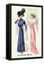 Le Costume Royals: Two Robespierre Silk Gowns-null-Framed Stretched Canvas