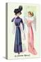 Le Costume Royals: Two Robespierre Silk Gowns-null-Stretched Canvas