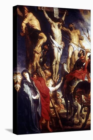 Le Coup De Lance, 1620-Peter Paul Rubens-Stretched Canvas