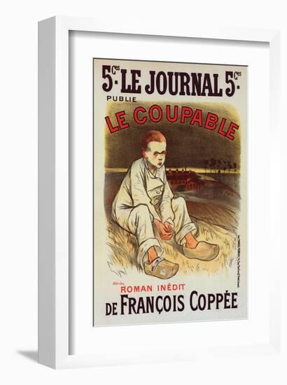 Le Coupable de Francois Coppée-Théophile Steinlen-Framed Art Print