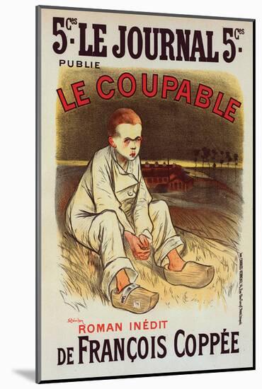 Le Coupable de Francois Coppée-Théophile Steinlen-Mounted Art Print