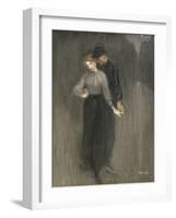 Le Couple-Th?ophile Alexandre Steinlen-Framed Giclee Print