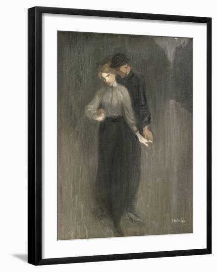 Le Couple-Th?ophile Alexandre Steinlen-Framed Giclee Print