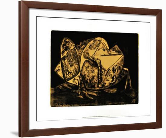 Le Crapaud, c.1949-Pablo Picasso-Framed Serigraph