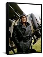 Le crepuscule des aigles (THE BLUE MAX) by JohnGuillermin with George Peppard, 1966 (photo)-null-Framed Stretched Canvas