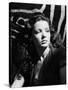 Le Crepuscule SUNDOWN by HenryHathaway with Gene Tierney, 1941 (b/w photo)-null-Stretched Canvas